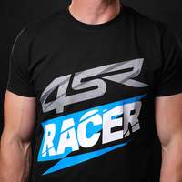 T shirt Racer Black