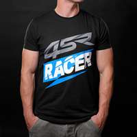 T shirt Racer Black
